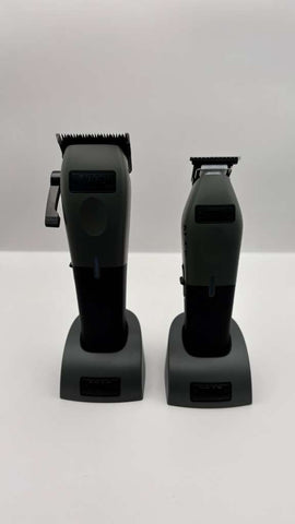 TPOB Play Gun Metal Grey Clipper & Trimmer Bundle