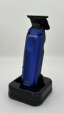 BaBylissPRO FXONE LO-PROFX High-Performance Low-Profile Compact Trimmer (model FX72) in blue.