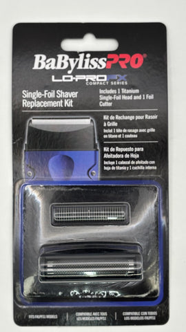 BaBylissPRO LO-PROFX Compact Series Single-Foil Shaver Replacement Kit,